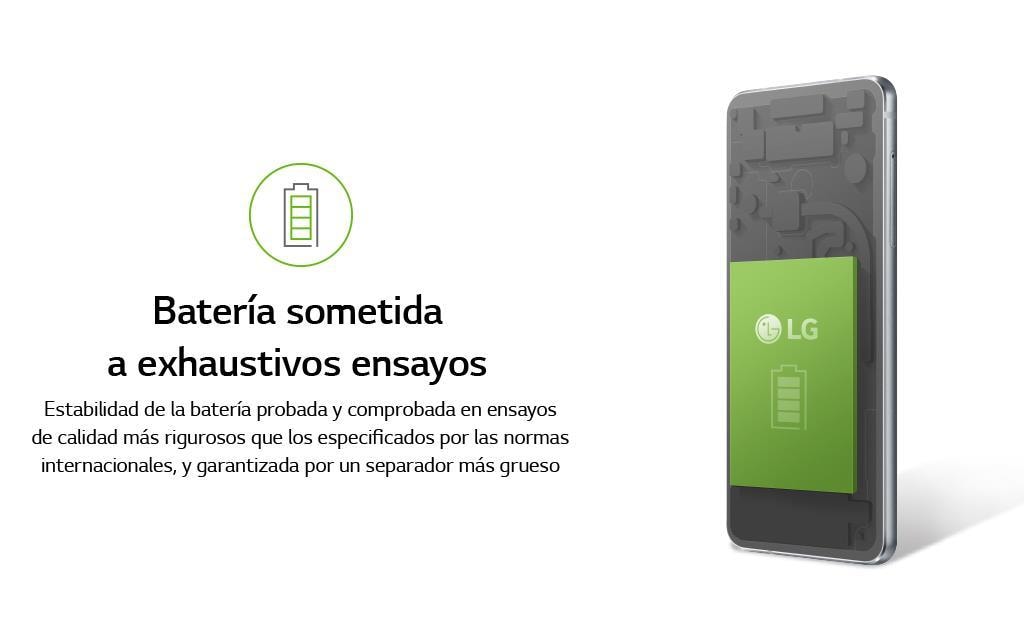 An infographic image of lg g6 durability test