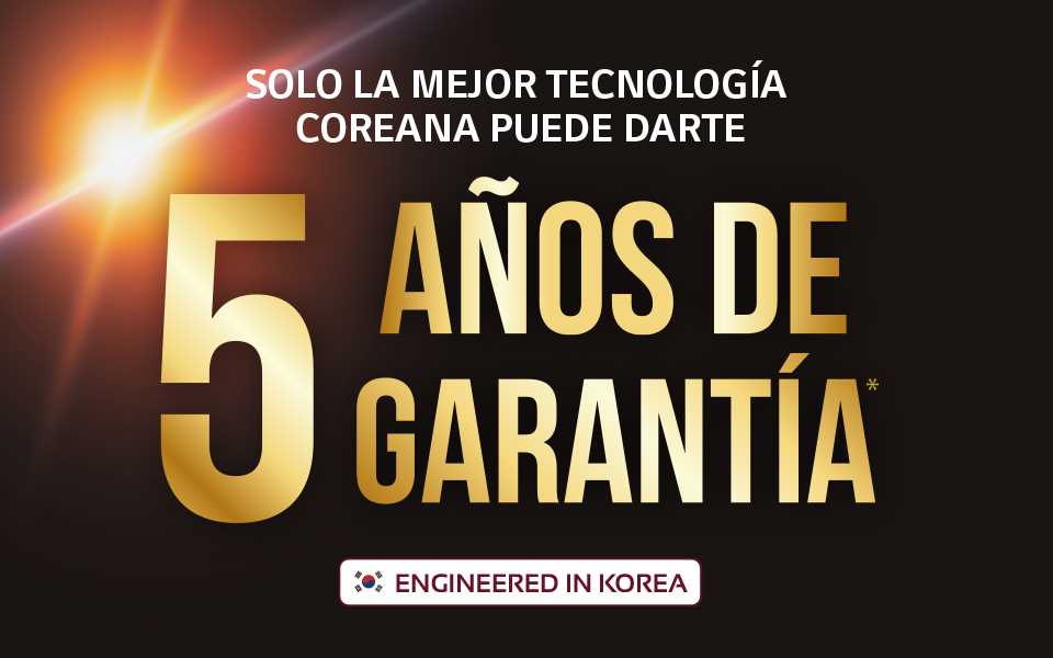 5 years warranty visual