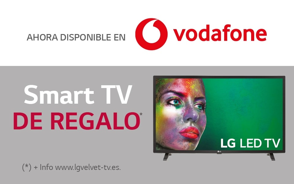 Promotion key visual of the LG VELVET with Vodafone