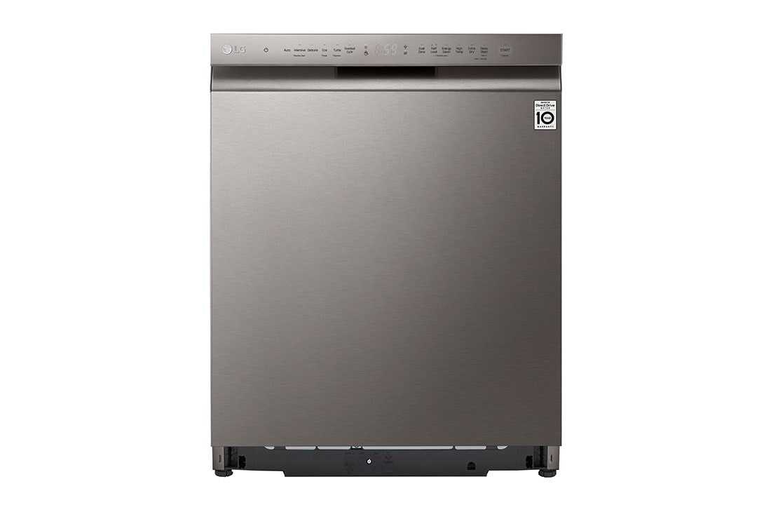 LG QuadWash? Astianpesukone (Platinum Silver), Energialuokka C, jossa on Auto Open kuivausominaisuus ja Smart Diagnosis? - Wi-Fi-yhteys, DU355FP, DU355FP