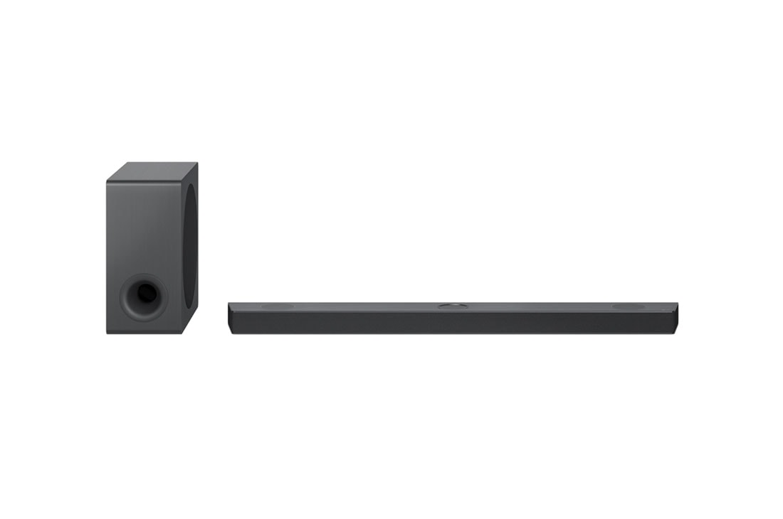 LG Soundbar S90QY, kuvassa alabassokaiutin edest?p?in, S90QY