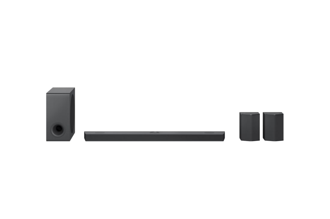 LG Soundbar S95QR, kuvassa alabassokaiutin edest?p?in, S95QR