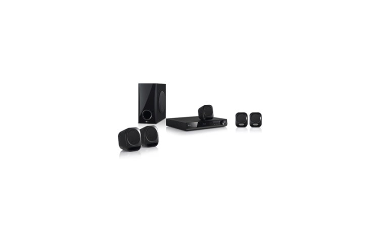 LG 5.1-kanavainen Blu-ray-kotiteatterij?rjestelm? USB-liit?nn?ll?, BH4120SN