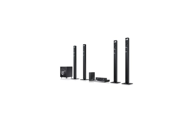 LG 9.1-kanavainen Cinema 3D Sound Blu-ray -kotiteatterij?rjestelm? Smart TV -palveluilla, BH9520TWN