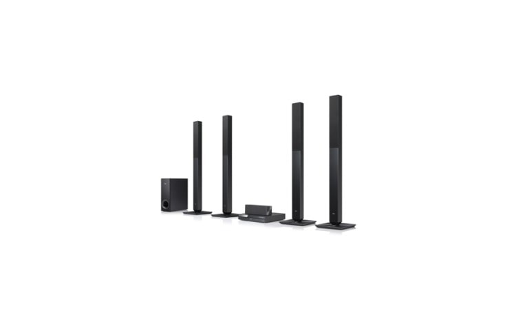 LG 5.1-kanavainen kotiteatterij?rjestelm? DVD-soittimella, DH6520TN