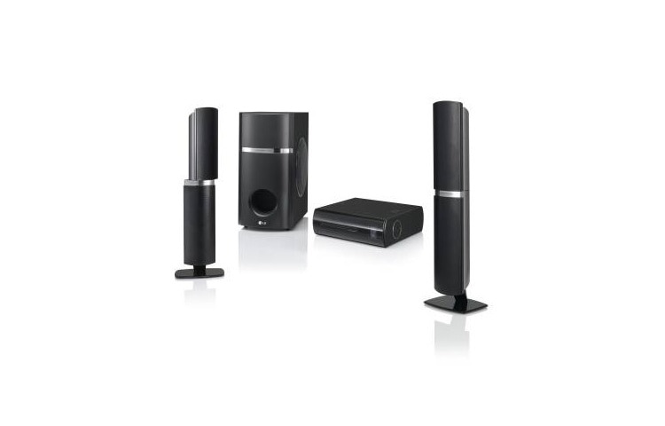 LG Tyylik?s Blu-ray-j?rjestelm? tarjoaa elokuvateatterin tunnelman, HB45E