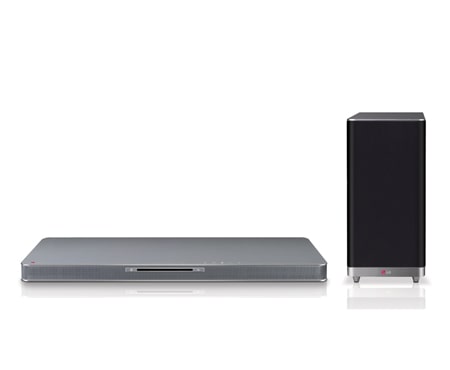 LG SoundPlate? tarjoaa parempia ??niel?myksi? taulutelevisiosta ja on muodoltaan uskomattoman ohut. Vain 35 mm paksuinen levy tuottaa t?ytel?ist? ja syv?? 4.1-??nt?., LAB540