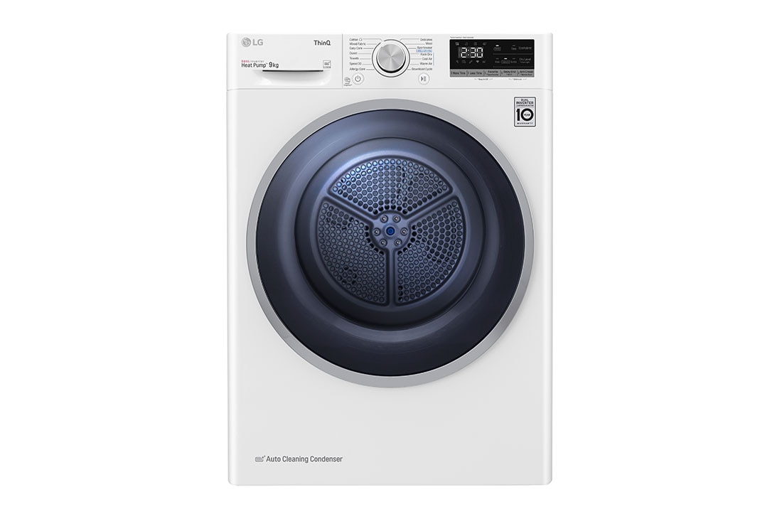 LG 9-kg DUAL Inverter Heat Pump? Eco-Hybridikuivain L?mp?pumpputekniikalla , F0RV509N1WD, F0RV509N1WD