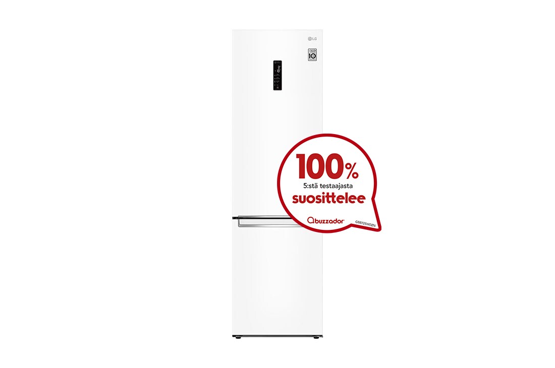 LG 2.03M 384L J??kaappipakastimet (Valkonen) - Energialuokka E, Door Cooling? ja Smart Diagnosis? - Wi-Fi-yhteys, GBB72SWDZN