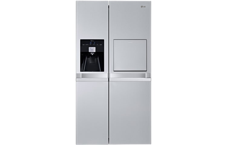 LG Side-by-side-kaappi, ei tarvitse sulattaa. Vesiannostelija ja j??palakone. (540 litraa), GSP545PZQZ