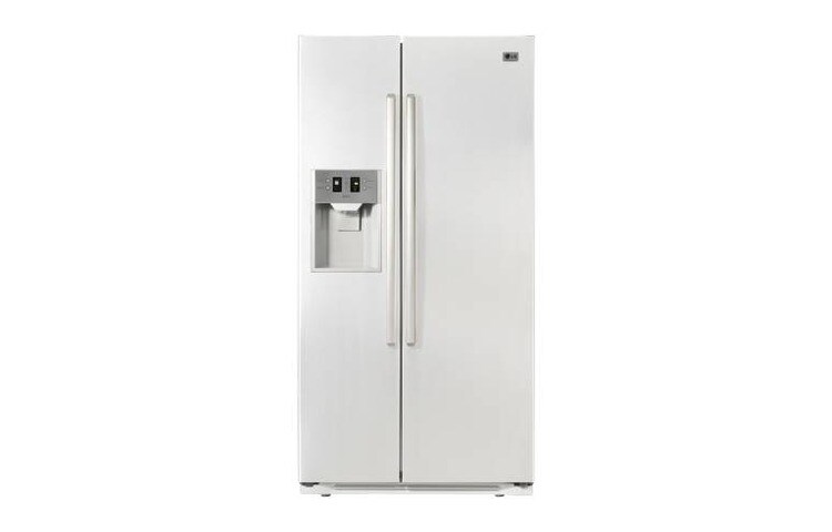 LG A-energialuokan Side-by-side-kaappi, ei tarvitse sulattaa. Veden ja j??palojen annostelija (508 litraa), GW-L207FVQK