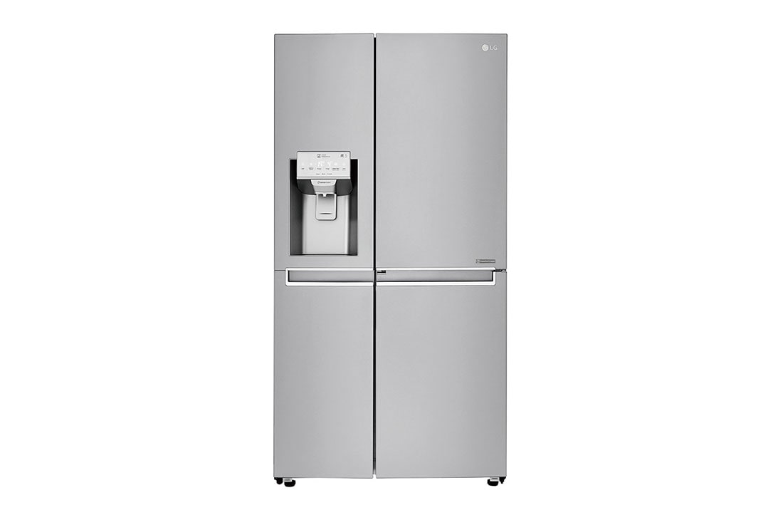 LG 625L Door in Door? Side by Side (Noble Steel) Energialuokka F, Vesi/j?? vesijohtoliit?nn?ll?, Smart Diagnosis? - Wi-Fi-yhteys, GSJ960NSTZ