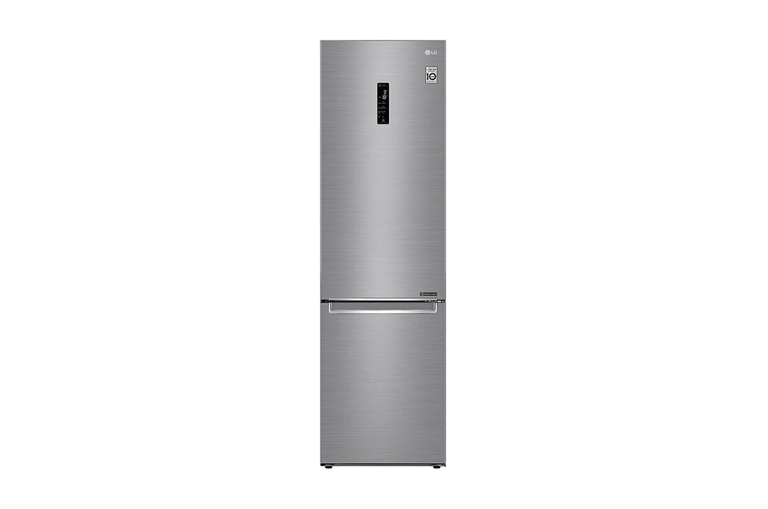 LG 2.03M 384L J??kaappipakastimet (Shiny Steel) - Energialuokka D, Door Cooling? ja Smart Diagnosis? - Wi-Fi-yhteys, GBB72PZDFN