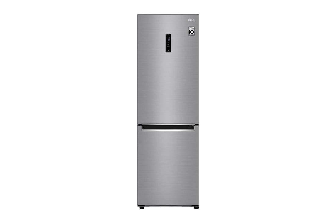 LG 1.86M 341L J??kaappipakastimet (Shiny Steel) - Energialuokka E, Door Cooling? ja Smart Diagnosis? - Wi-Fi-yhteys, GBB61PZHZN