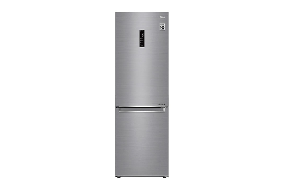 LG 1.86M 341L J??kaappipakastimet (Shiny Steel) - Energialuokka D, Door Cooling? ja Smart Diagnosis? - Wi-Fi-yhteys, GBB71PZDGN, GBB71PZDGN