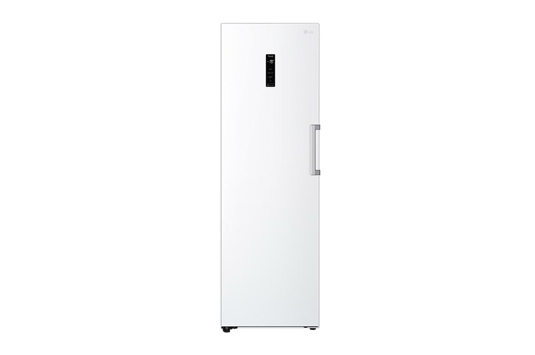 LG 324L Vapaasti seisova pakastin (Valkoinen) - Energialuokka E, Total No Frost, Express Freeze, Smart Diagnosis? - Wi-Fi-yhteys, Etu, GFE41SWGSZ