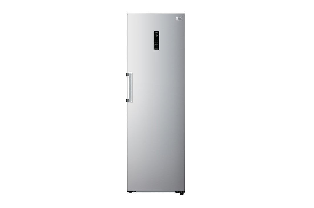 LG 386L Vapaasti seisova j??kaappi (Shiny Steel) - Energialuokka E, Door Cooling?, LINEARCooling?, Moist Balance Crisper?, Smart Diagnosis? - Wi-Fi-yhteys, GLE51PZGSZ, GLE51PZGSZ