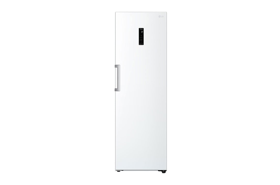 LG 386L Vapaasti seisova j??kaappi (Valkoinen) - Energialuokka E, DoorCooling?, LINEARCooling?, Moist Balance Crisper?, Smart Diagnosis? - Wi-Fi-yhteys, GLE51SWGSZ, GLE51SWGSZ
