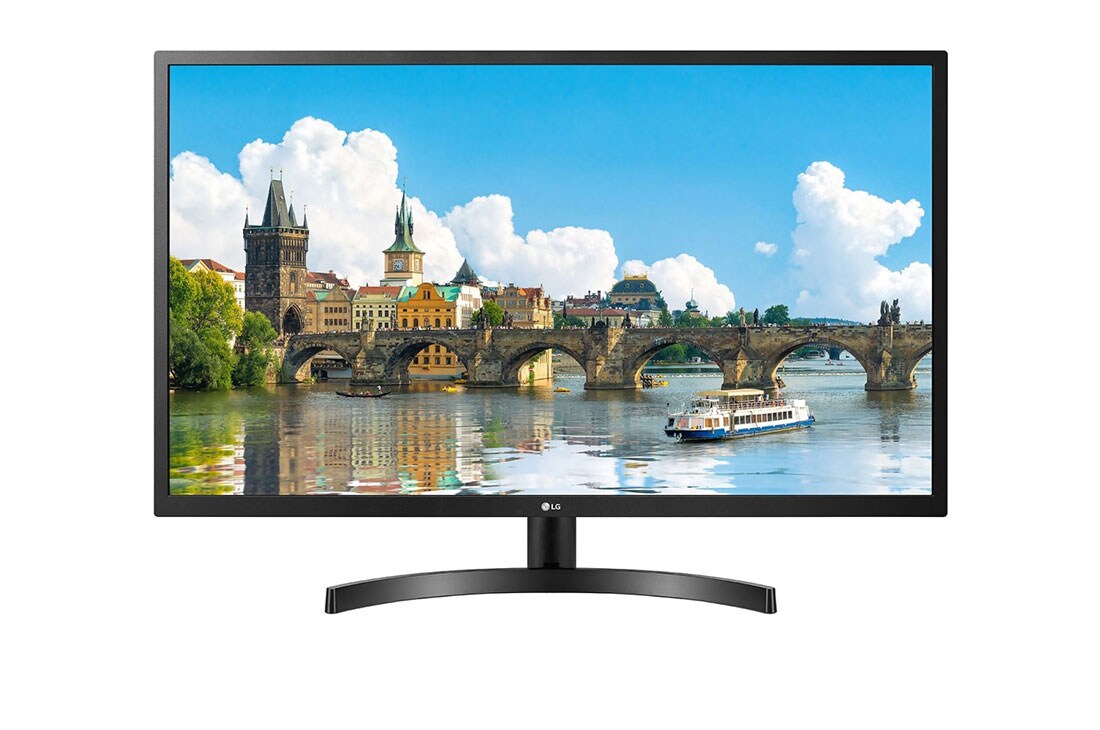 LG 31,5-tuumainen Full HD IPS -n?ytt?, jossa AMD FreeSync?, kuva edest?, 32MN500M-B