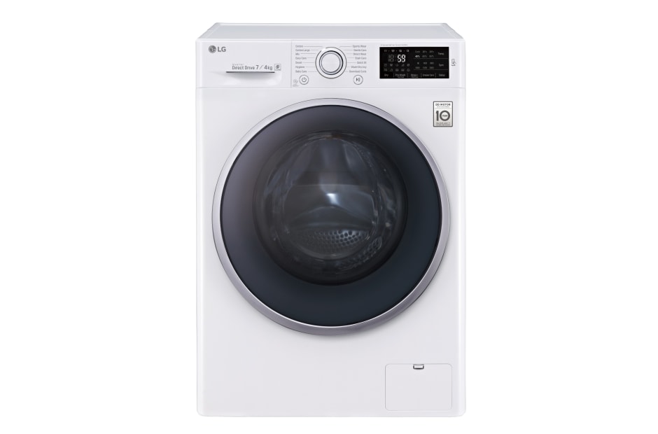 LG 1-7 kg / 1-4 kg 6 Motion Direct Drive kuivaavat pesukoneet, 45 cm syv?, NFC, FH2U2HDM1N