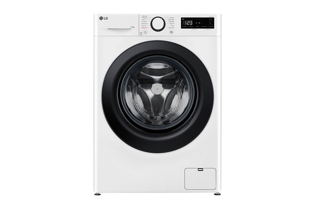 LG 11 kg Pyykinpesukone(Valkoinen) - Steam, Energialuokka A, AI DD?, Smart Diagnosis?, Front, F4Y5EYP6W
