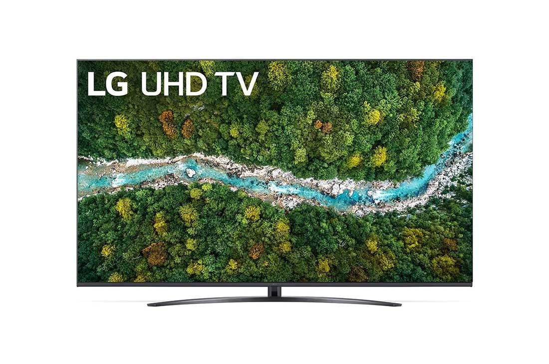 LG UP80 55-tuumainen 4K Smart UHD TV, Kuva LG UHD TV:st? edest?, 55UP80006LR