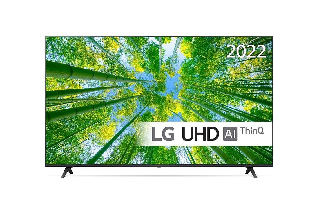 LG 65'' UQ8000 - 4K UHD Smart TV - 65UQ80006LB, Kuva edest?, 65UQ80006LB