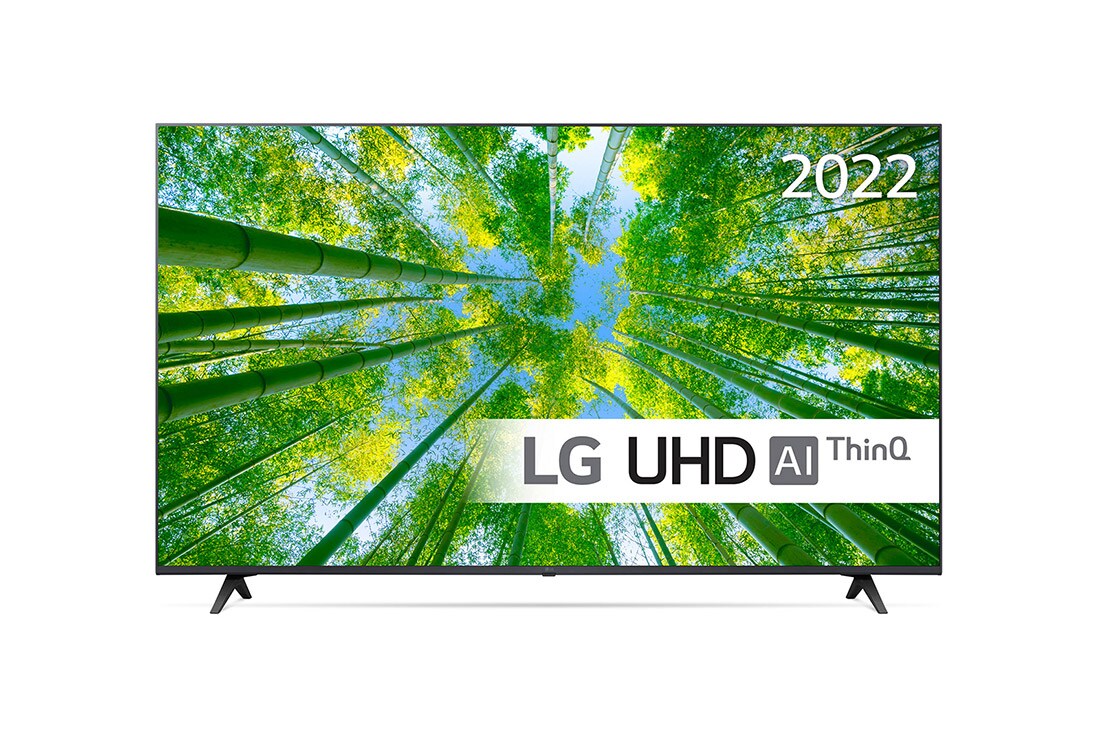 LG 50'' UQ8000 - 4K UHD Smart TV - 50UQ80006LB, Kuva edest?, 50UQ80006LB