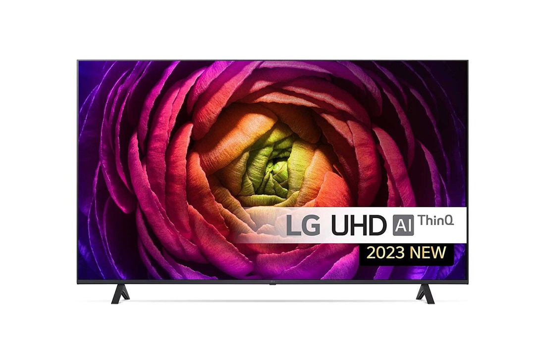 LG 43'' UHD UR74 - 4K TV (2023), LG UHD TV katsottuna edest?, 43UR74006LB