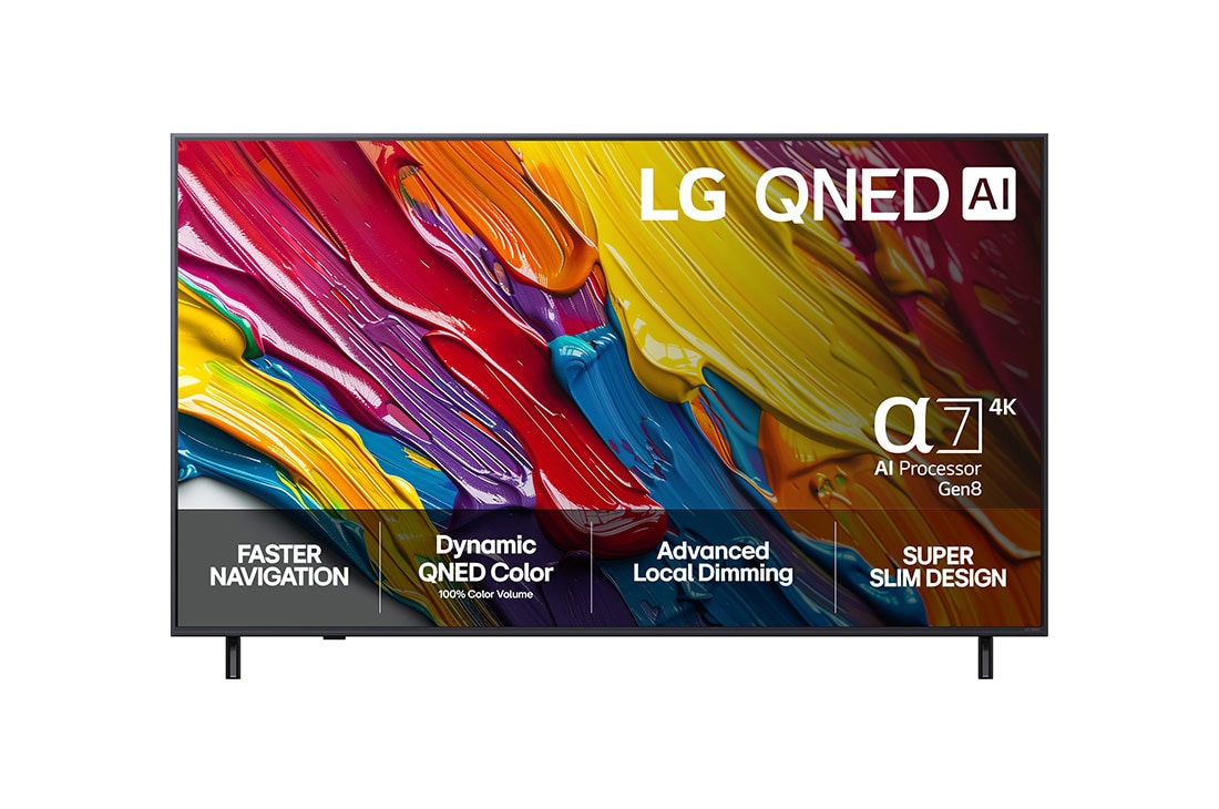 LG 75 tuuman LG QNED AI QNED82 4K -?lytelevisio 2025, 75 tuuman LG QNED AI QNED82 4K -?lytelevisio 2025, 75QNED82A6B