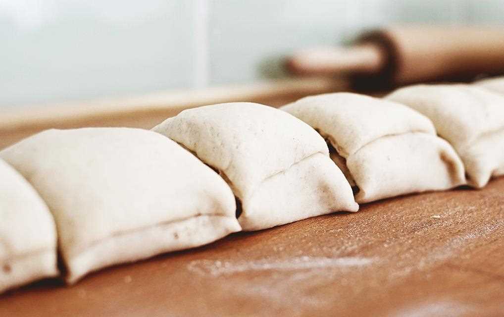 Dough is ready to be baked in the NeoChef Countertop Microwave Oven