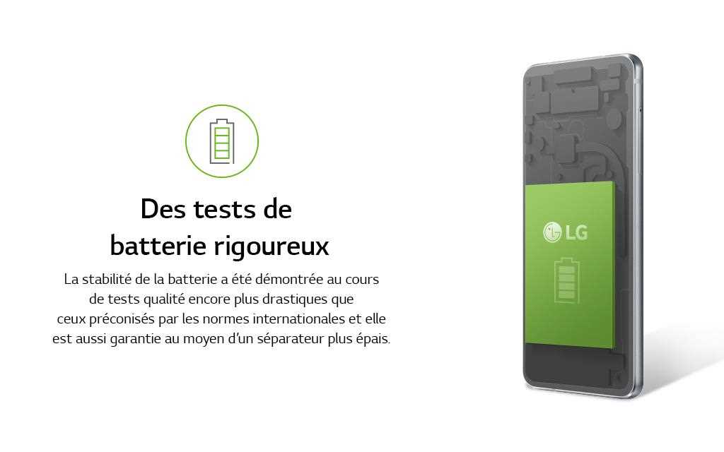 An infographic image of lg g6 durability test