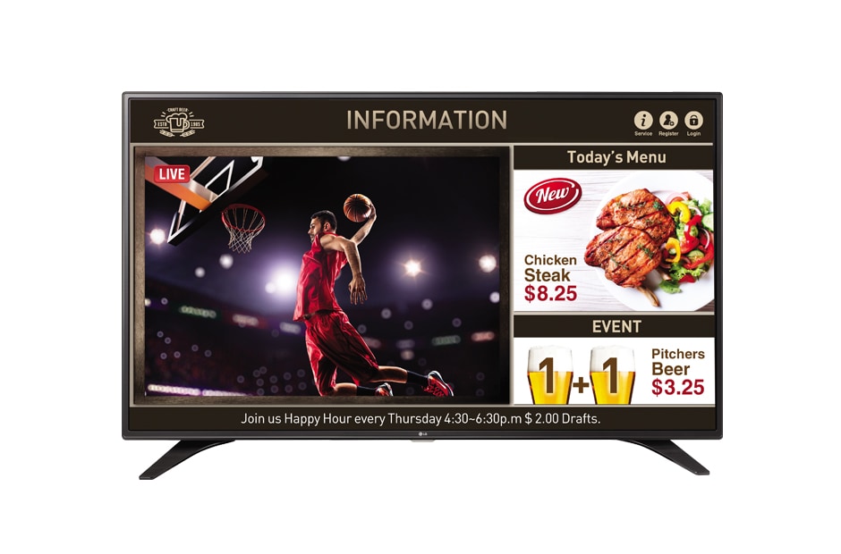 LG LW540S Series, 49LW540S (CIS)