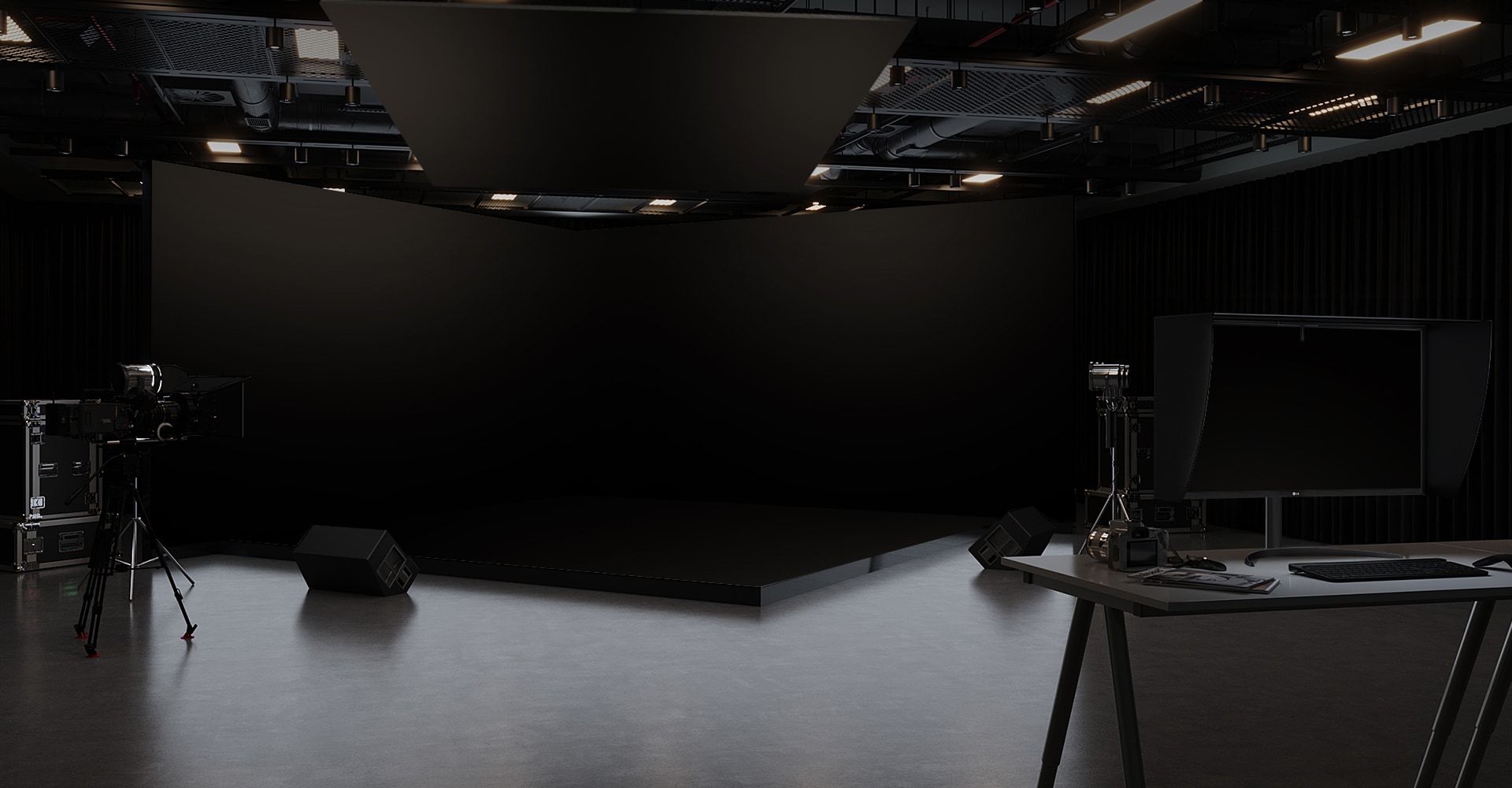 Learn how LG Integrated Solutions enriches creative studio experience with advanced display devices for virtual production.