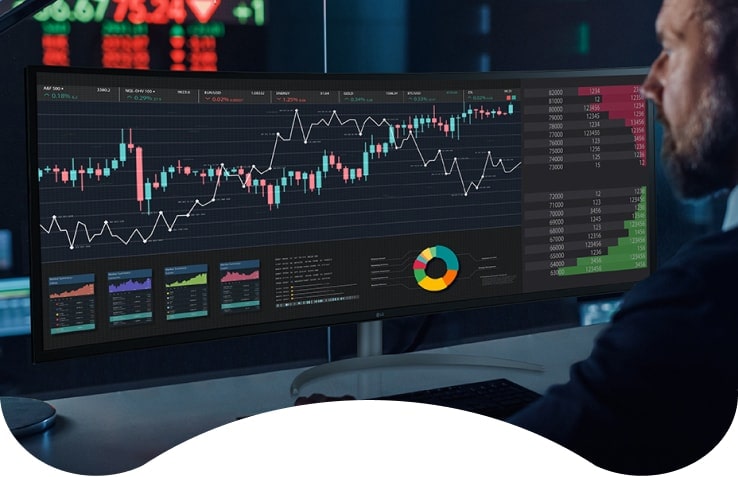 LG UltraWide? 32:9 DQHD monitor is your choice to go beyond multitasking.