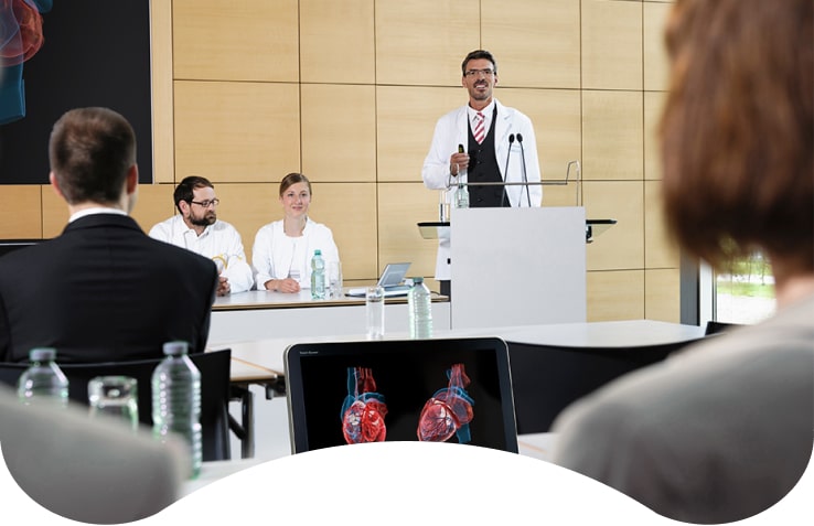 Do you need smart touch screen TV for a conference room? LG 15-inch multi-touch personal display can bring participants detailed information.