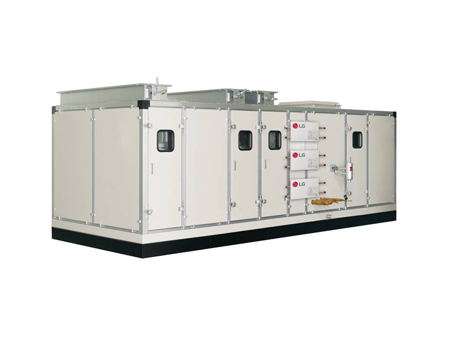 LG's Air Handling Unit readily handles air within closed environments.