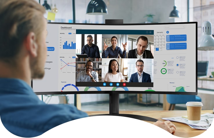 Meet LG 34CR651, an all-in-one thin client that adds value to the work environment with superior performance and low cost.