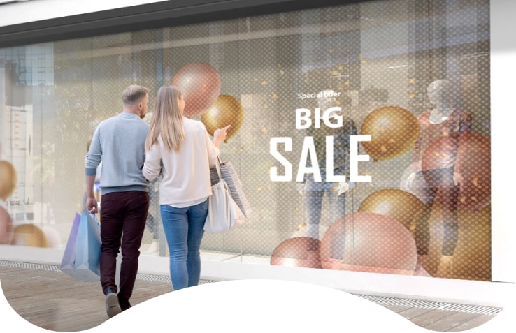 If you want to make most of your large space for playing media content, consider LG’s transparent LED film.
