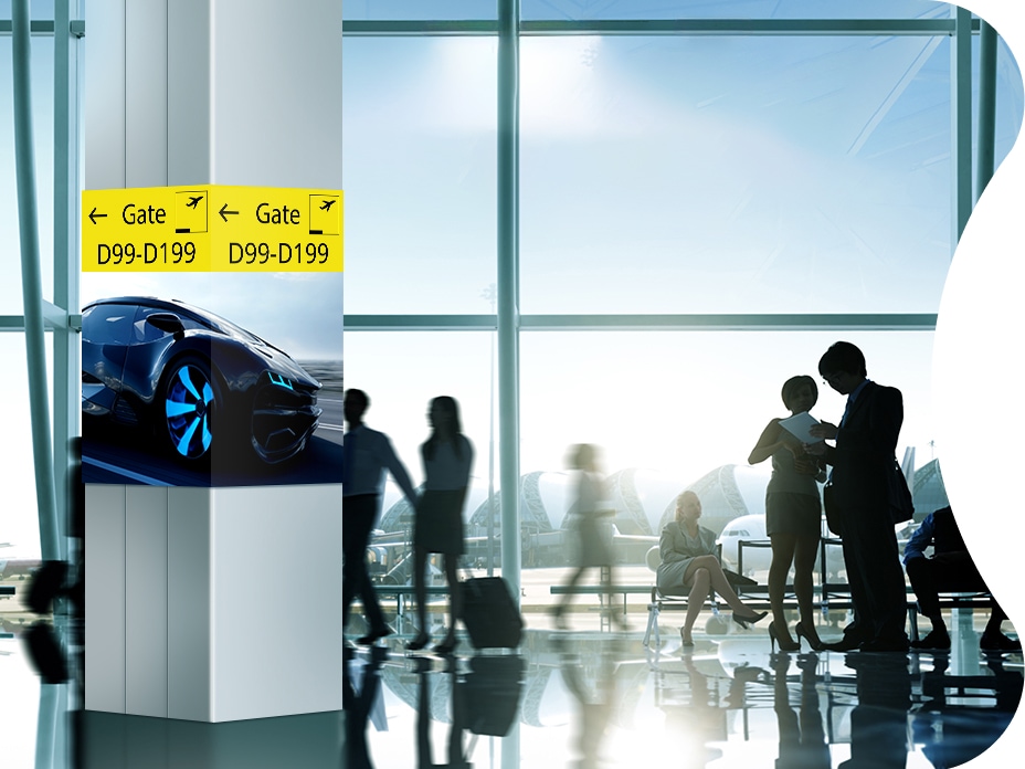 LG’s LSCB allows for an impressive space design with customizable curvatures for different spaces. 