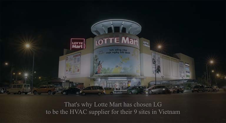 LG Chiller Case Study Shopping Mall Solution_Vietnam "LOTTE Mart"2