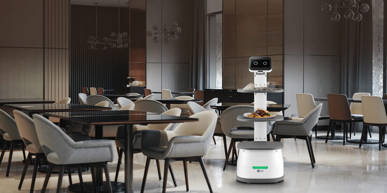 Leave the repetitive serving and clearing tasks to CLOi Servebot and focus on customer experience.