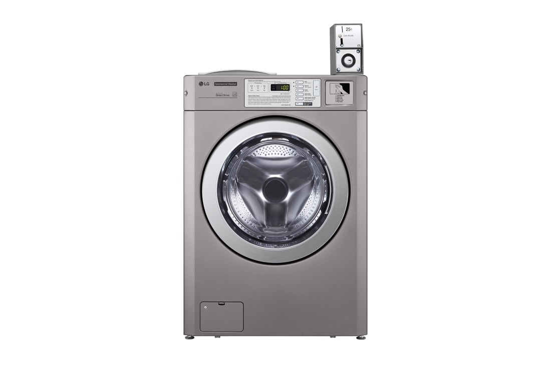 LG 3.7 cu.ft Standard Capacity Front load Washer, Front view, GIANT WASHER