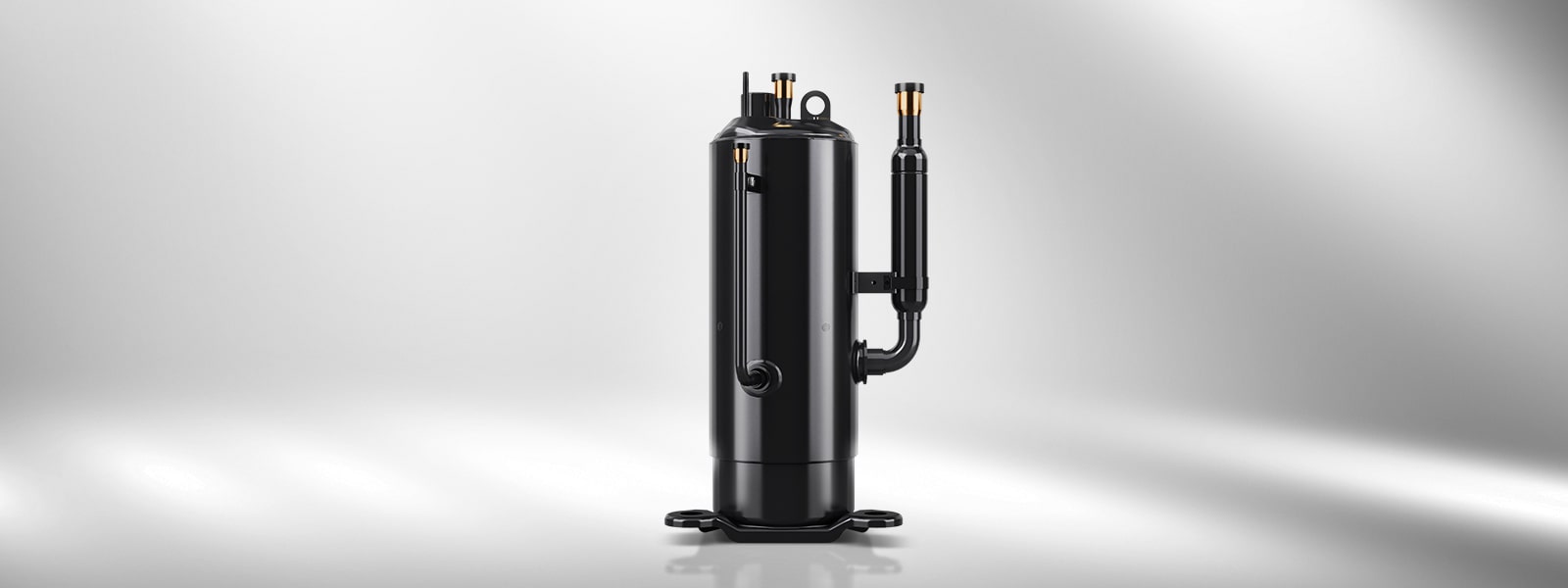 The front view of R1? compressor is in the center of the gray background.