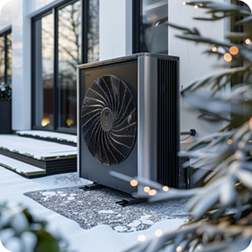 Air to water heat pump image