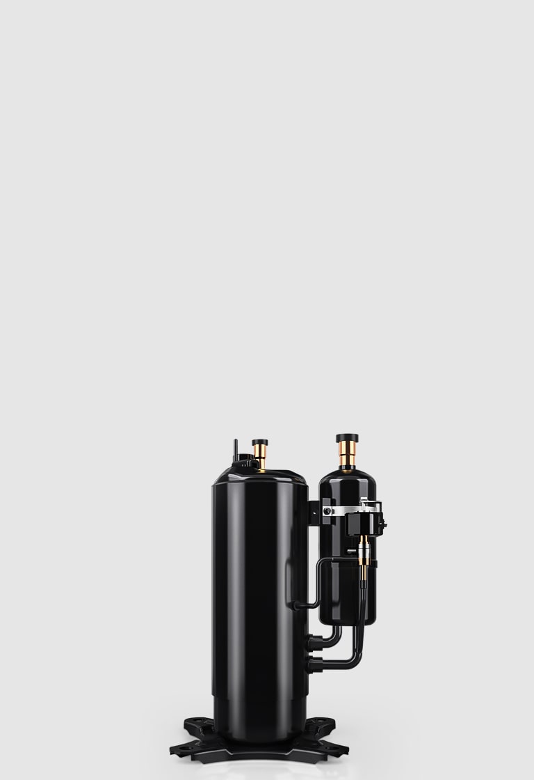 The front view of LG UniRotary? Compressor 
