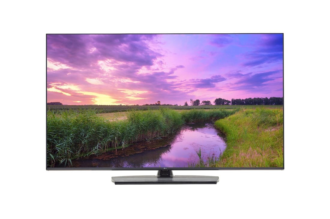 LG Essential Commercial TV, Front view with infill image, 55UN343H (NA)