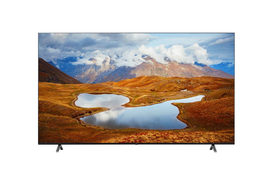 LG 4K UHD Smart TV, Front view with infill image, 75UR871C (SCA)