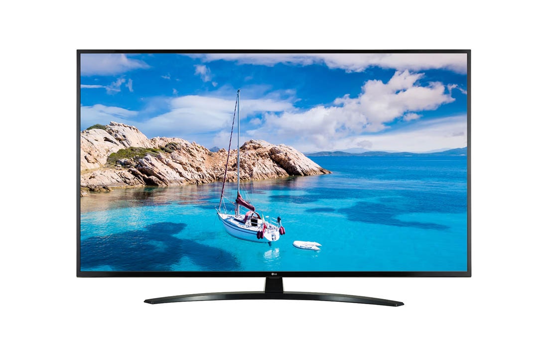 LG 4K UHD Smart TV, Front view with infill image, 65UM670H (NA)