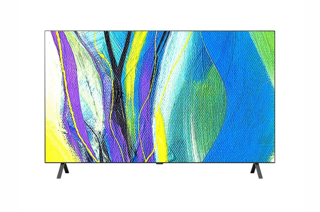 LG 4K OLED Hospitality TV, Front view with infill image, 77AM960H (NA)